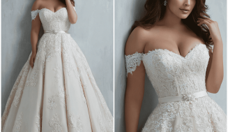 Wedding Dresses: Add Depth & Dimension To Your Bridal Look